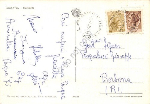 Cartolina Maratea Fiumicelo 1975 (Potenza) | Immagine Gallery 2