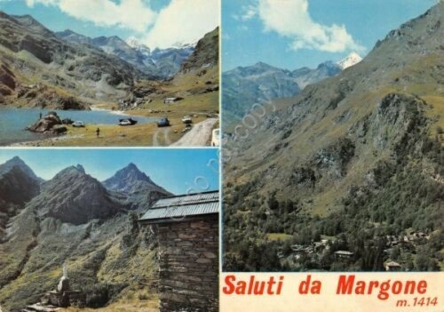 Cartolina Margone vedute 1979 (Torino) | Immagine principale