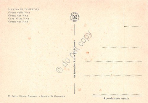 Cartolina Marina di Camerota Grotta delle Noie | Immagine Gallery 2