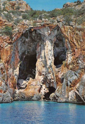Cartolina Marina di Camerota Grotta delle Noie dal mare | Immagine principale