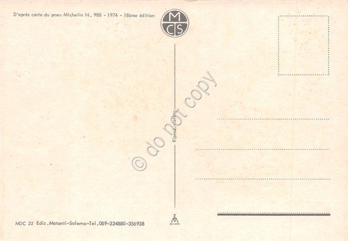 Cartolina Marina di Camerota vedute varie mappa stradale 1974 | Immagine Gallery 2
