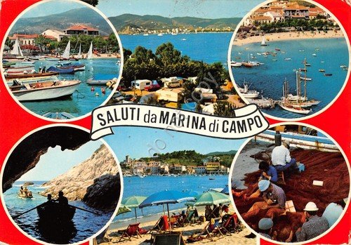 Cartolina Marina di Campo Isola d' Elba vedute (Livorno) | Immagine principale