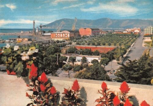 Cartolina Marina di Carrara panorama 1967 (Massa)