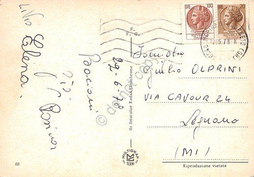 Cartolina Marina di Grosseto 6 vedute