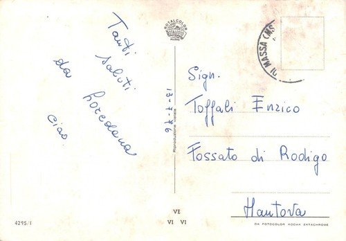 Cartolina Marina di Massa Camping Pin Up Vedutine | Immagine Gallery 2