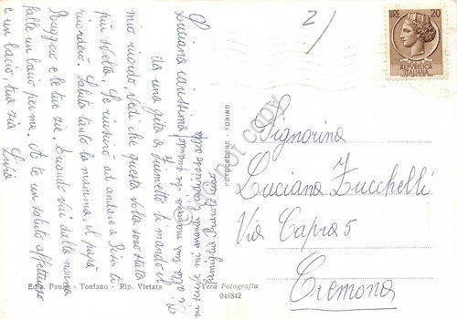 Cartolina Marina di Pietrasanta Fiumetto bagni Toscano | Immagine Gallery 2