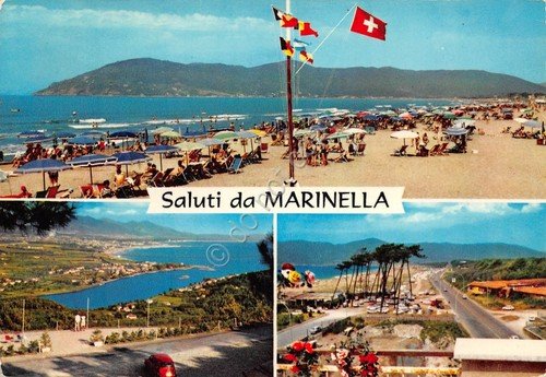 Cartolina Marinella La Spezia 3 Vedute 1970 | Immagine principale