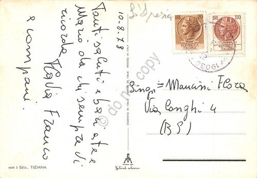 Cartolina Marinella vedute 1978 (La Spezia) | Immagine Gallery 2