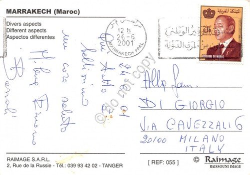 Cartolina Marrakech multi view 2001 | Immagine Gallery 2