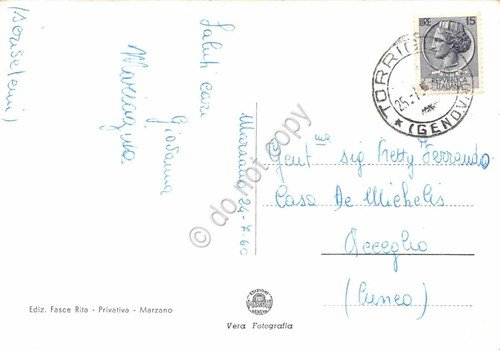 Cartolina Marzano Panorama 1960 | Immagine Gallery 2