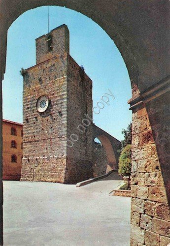Cartolina Massa Marittima Torre del Candeliere | Immagine principale
