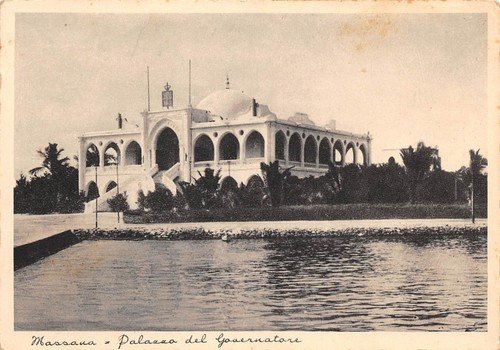 Cartolina Massaua Palazzo del Governatore | Immagine principale