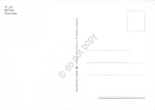 Cartolina Matera Panorama N.29 | Immagine Gallery 2