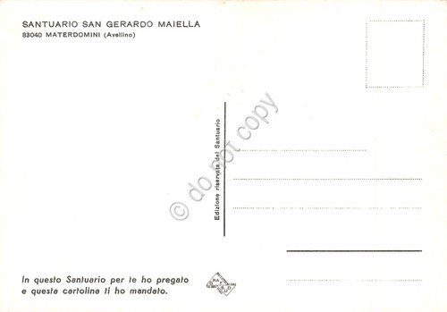 Cartolina Materdomini Santuario San Gerardo Maiella con neve | Immagine Gallery 2