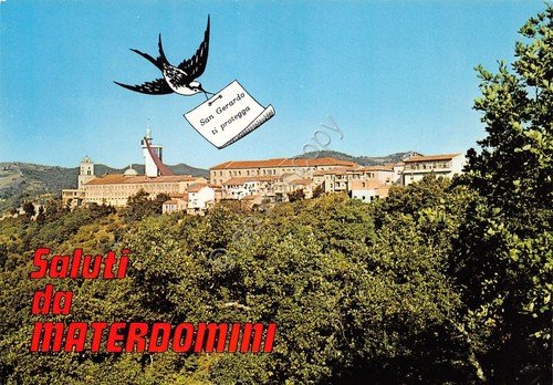 Cartolina Materdomini Santuario San Gerardo Maiella San Gerardo ti protegga