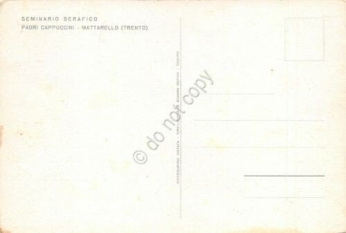 Cartolina Mattarello di Trento Seminario Serafico segnata | Immagine Gallery 2