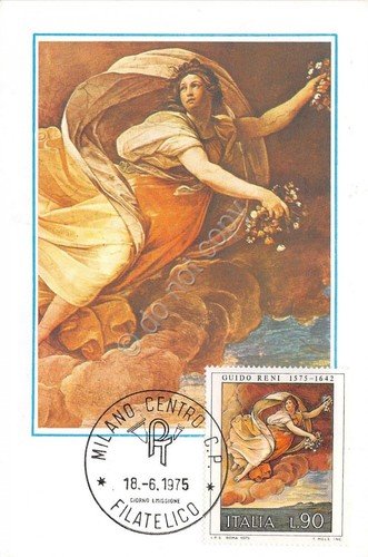 Cartolina Maximum - Guido Reni - 1975 - Timbro Filatelico | Immagine principale