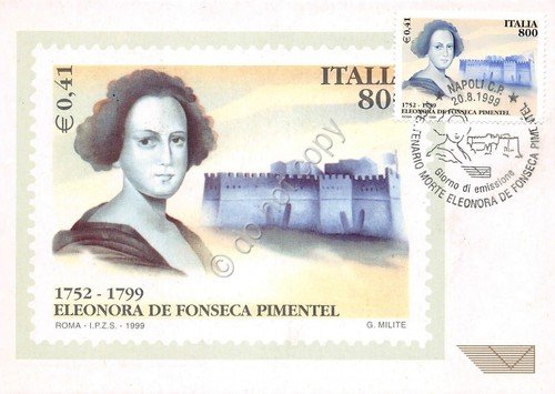 Cartolina Maximum Eleonora De Fonseca Pimentel 1999