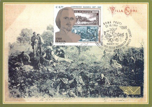 Cartolina Maximum Enrico Cairoli 132° Anniversario Morte 1999 | Immagine principale