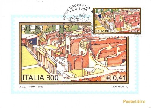 Cartolina Maximum Ercolano 2000 | Immagine principale