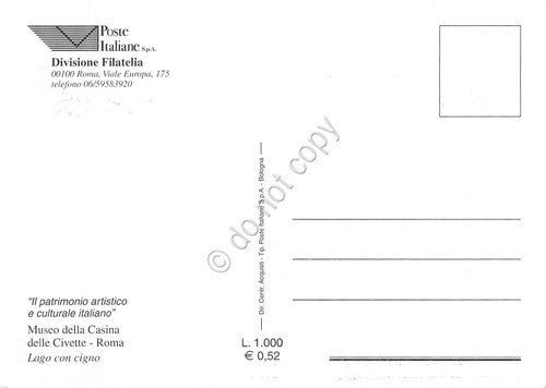 Cartolina Maximum Filatelica Museo della Casina delle Civette lire 800 … | Immagine Gallery 2