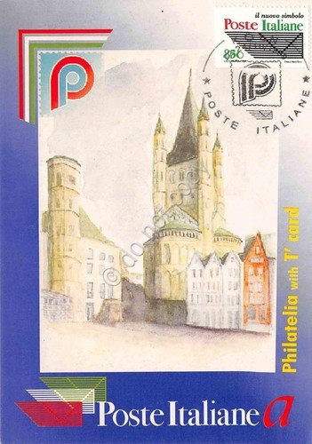 Cartolina Maximum Filatelica Philatelia with T' Card lire 850 1999 | Immagine principale