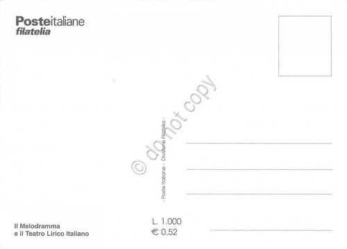 Cartolina Maximum G. Verdi Il melodramma e il teatro lirico … | Immagine Gallery 2