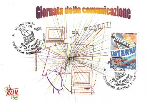 Cartolina Maximum Giornata della comunicazione 1998 | Immagine principale