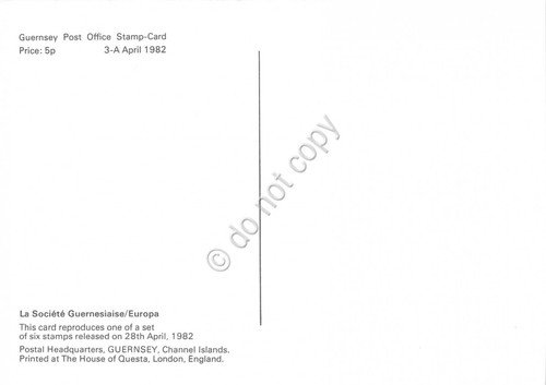 Cartolina Maximum Guernsey Founder President Drummond 1982 | Immagine Gallery 2