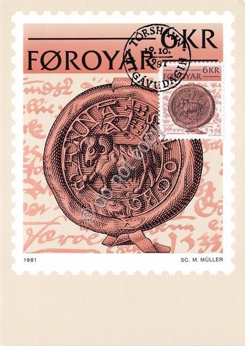 Cartolina Maximum Historic writings N. 4 1981 | Immagine principale