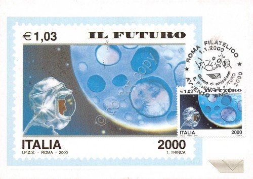 Cartolina Maximum il Futuro 2000 | Immagine principale