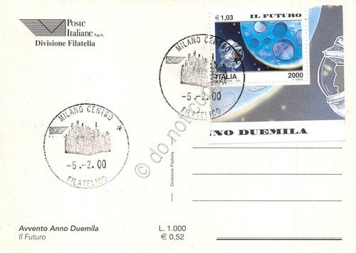 Cartolina Maximum il Futuro 2000 | Immagine Gallery 2