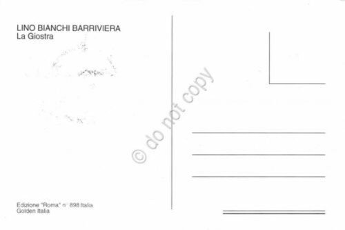 Cartolina Maximum La Giostra Lino Bianchi Barriviera 1993 | Immagine Gallery 2