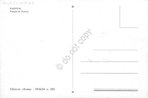Cartolina Maximum Paestum Tempio di Nettuno 1978 | Immagine Gallery 2