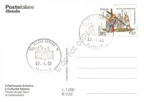 Cartolina Maximum Piccoli gruppi sacri 2000 | Immagine Gallery 2