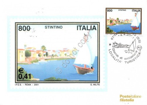 Cartolina Maximum Stintino 2001 | Immagine principale