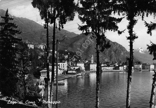 Cartolina Menaggio Lago di Como Panorama