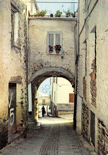Cartolina Mendatica Vicolo caratteristico 1978 (Imperia) | Immagine principale