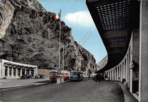 Cartolina Mentone Confine Italo Francese Timbro Mentone 1958 | Immagine principale