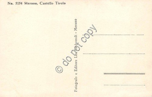 Cartolina Merano Castello Tirolo | Immagine Gallery 2