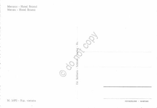 Cartolina Merano Hotel Bristol