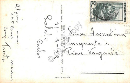 Cartolina Merano Kurort 1953 | Immagine Gallery 2