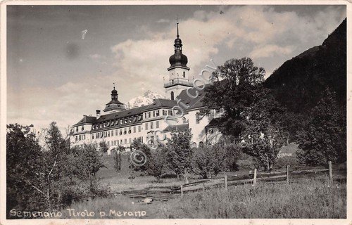 Cartolina Merano Semenario Tirolo