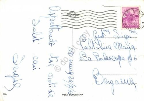 Cartolina Merano vedute bambini 1961