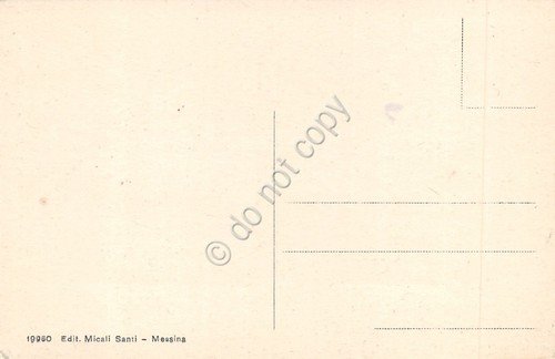 Cartolina Messina ante disastro 1908 Monumento Don Giovanni Micali Santi … | Immagine Gallery 2