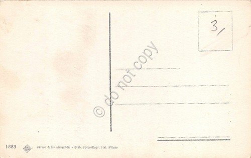 Cartolina Messina Terremoto 1908 Via Garibaldi Rovine