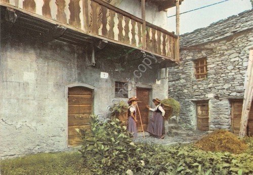 Cartolina Miazzina Costumi Tradizionali (Verbania) | Immagine principale