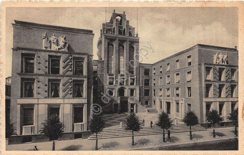 Cartolina Milano - Palazzo dei Sindacati Industriali Fascisti 1938 | Immagine principale