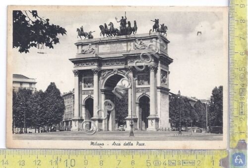 Cartolina Milano Arco della Pace 1939