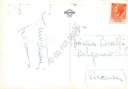 Cartolina Milano Arco Porta Romana anni '50 | Immagine Gallery 2
